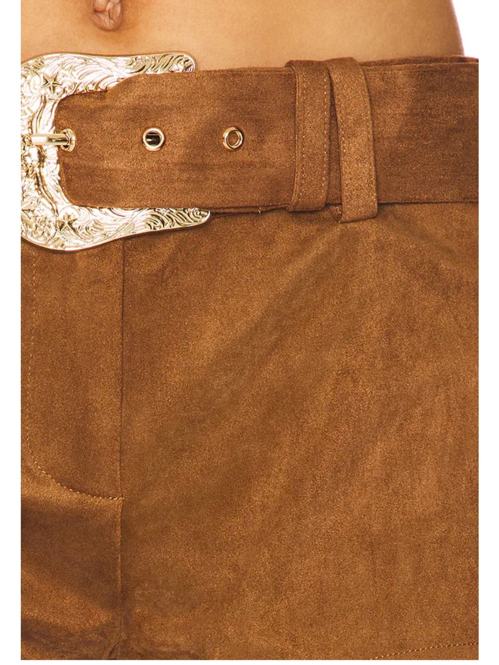 Revolve Suede Shorts “Raddix” - Picture 2 of 4